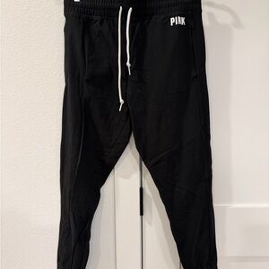 PINK Victoria's Secret Black Joggers